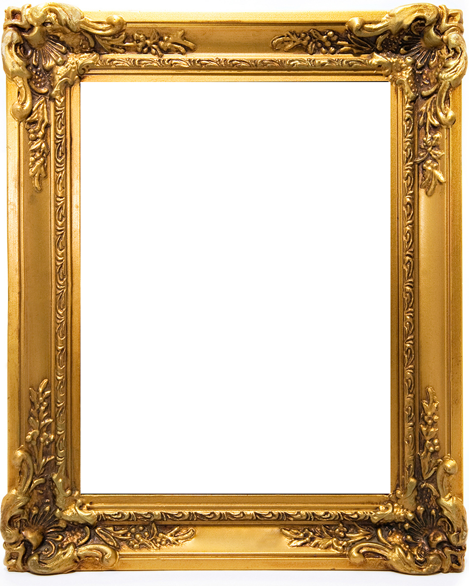 Detail Frame Gold Nomer 10