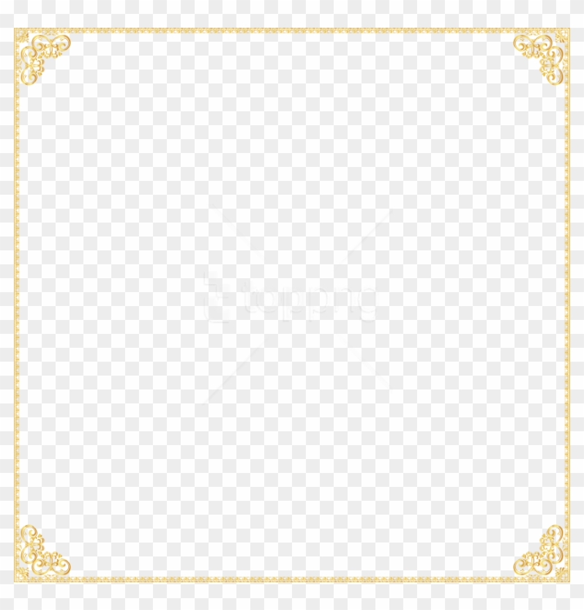 Detail Frame Gold Border Png Nomer 24