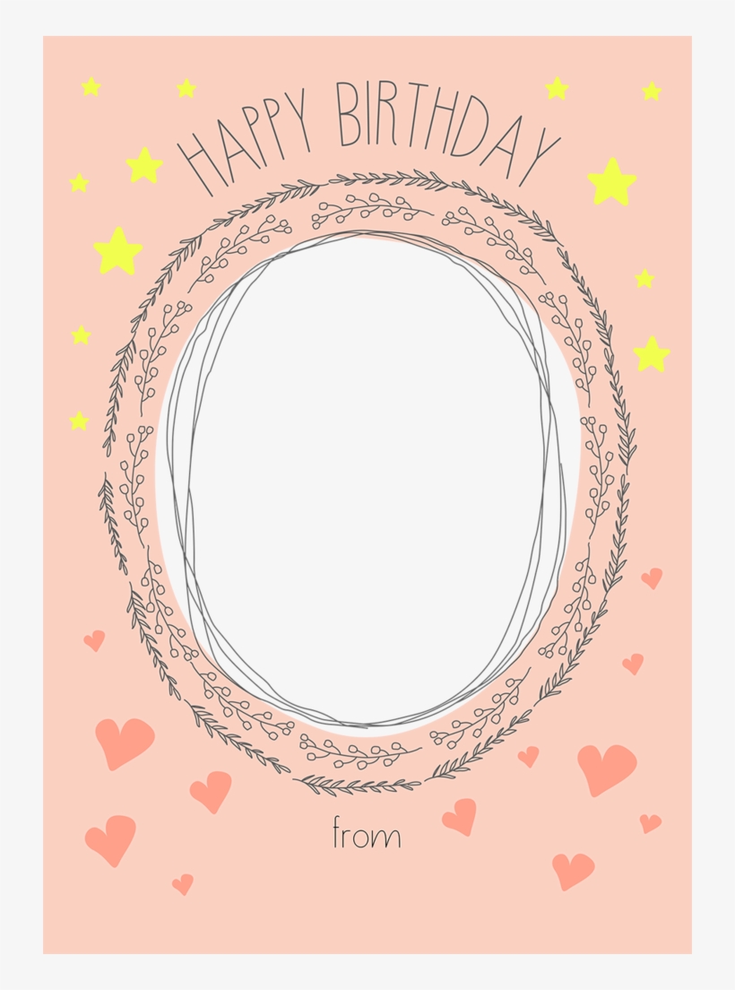 Detail Frame Happy Birthday Aesthetic Nomer 16