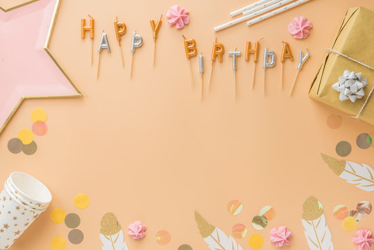 Detail Frame Happy Birthday Aesthetic Nomer 31