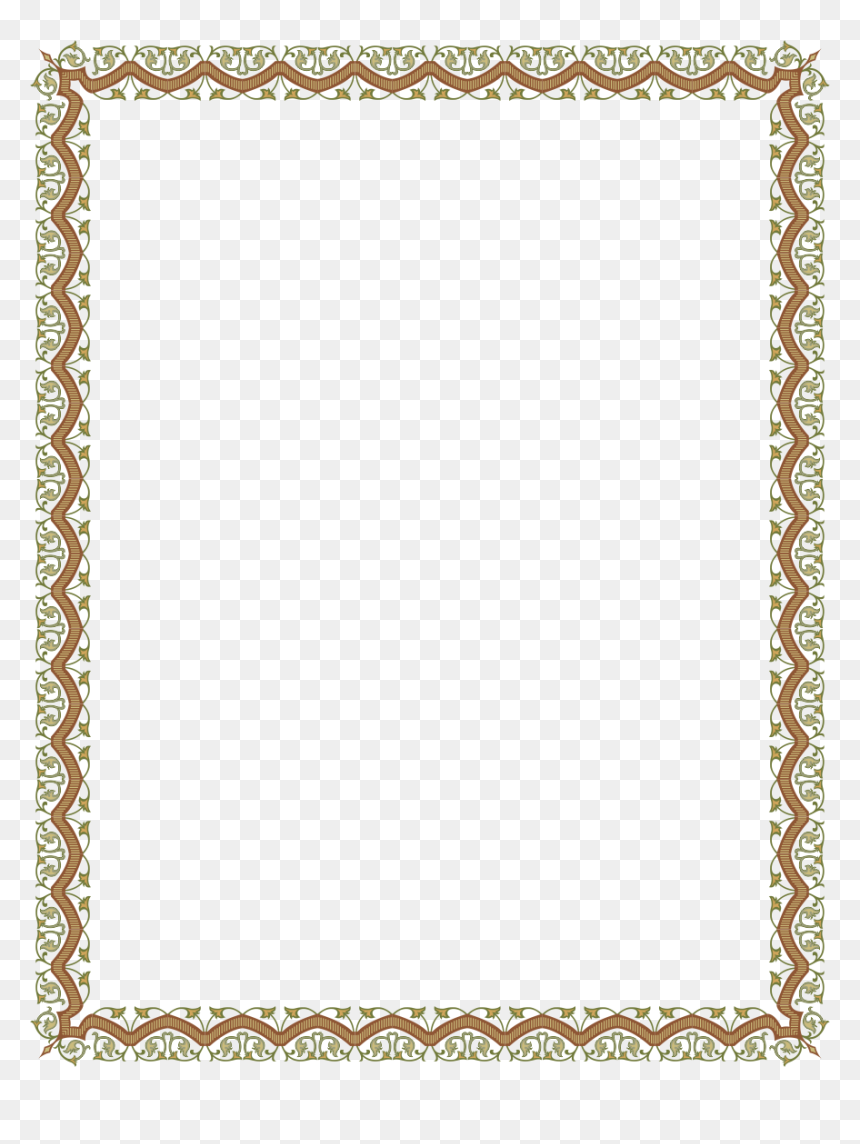 Detail Frame Islamic Design Png Nomer 15