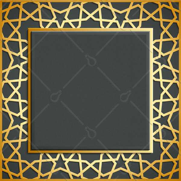 Detail Frame Islamic Design Png Nomer 55