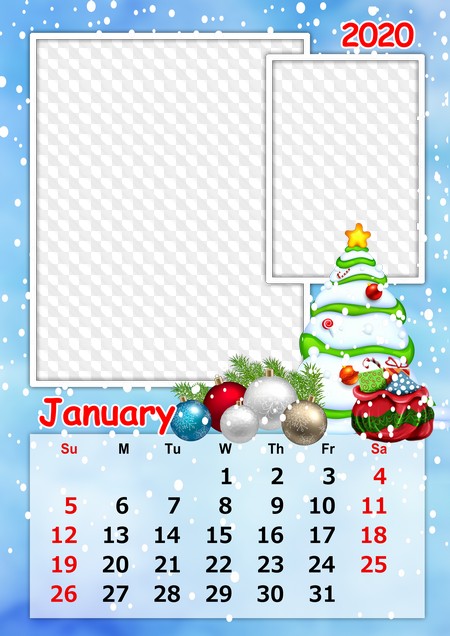 Detail Frame Kalender 2020 Nomer 4