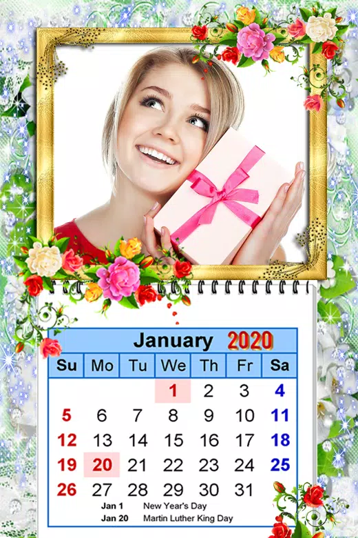 Detail Frame Kalender 2020 Nomer 10