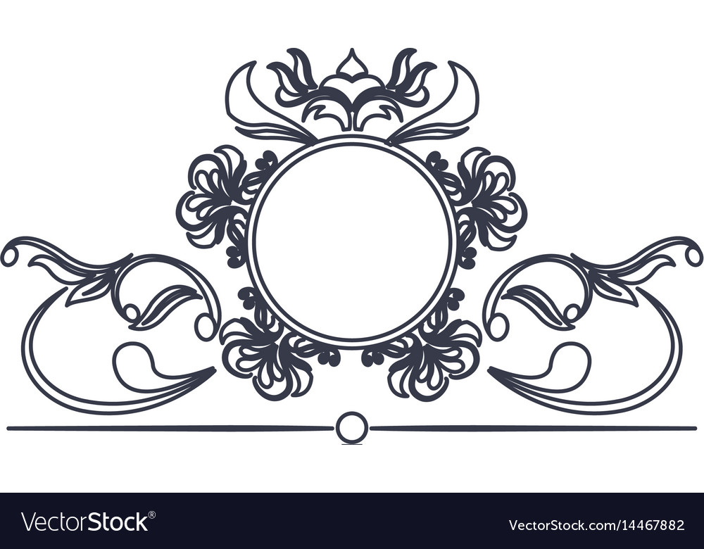 Detail Frame Kaligrafi Vector Nomer 14