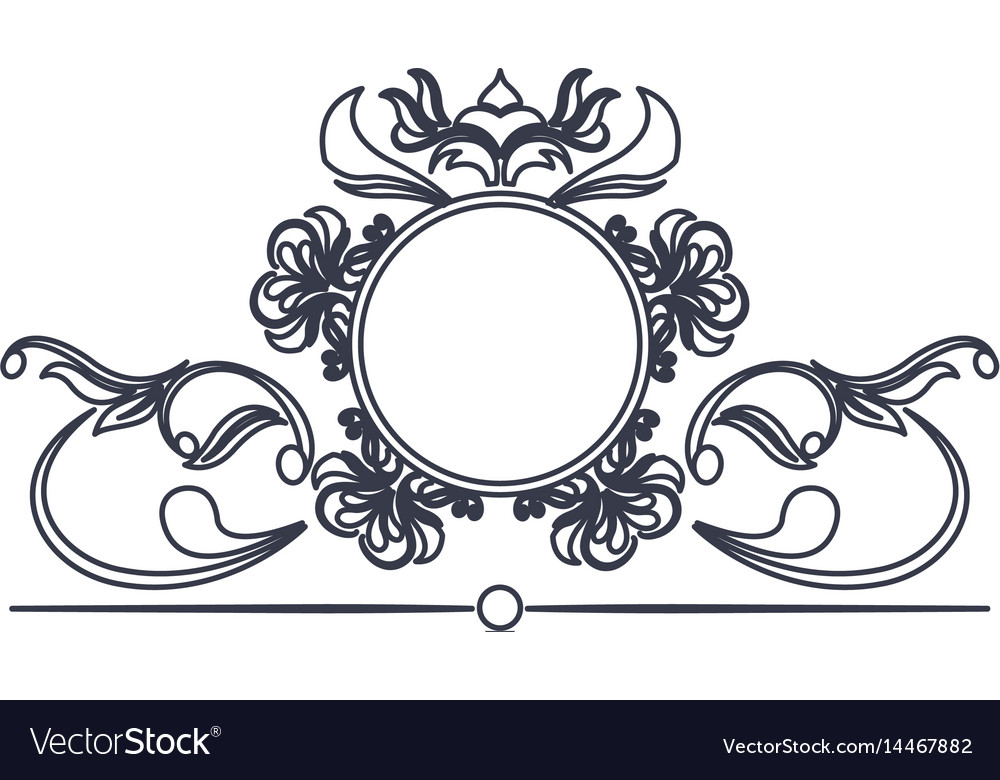 Detail Frame Kaligrafi Vector Nomer 14