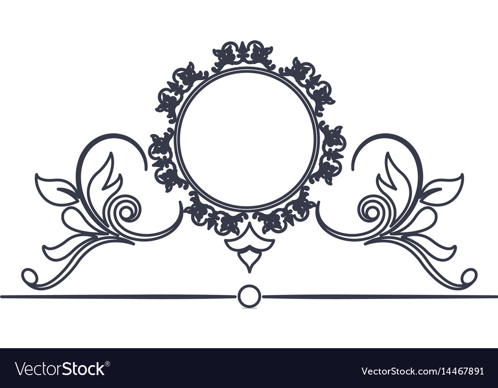 Detail Frame Kaligrafi Vector Nomer 22