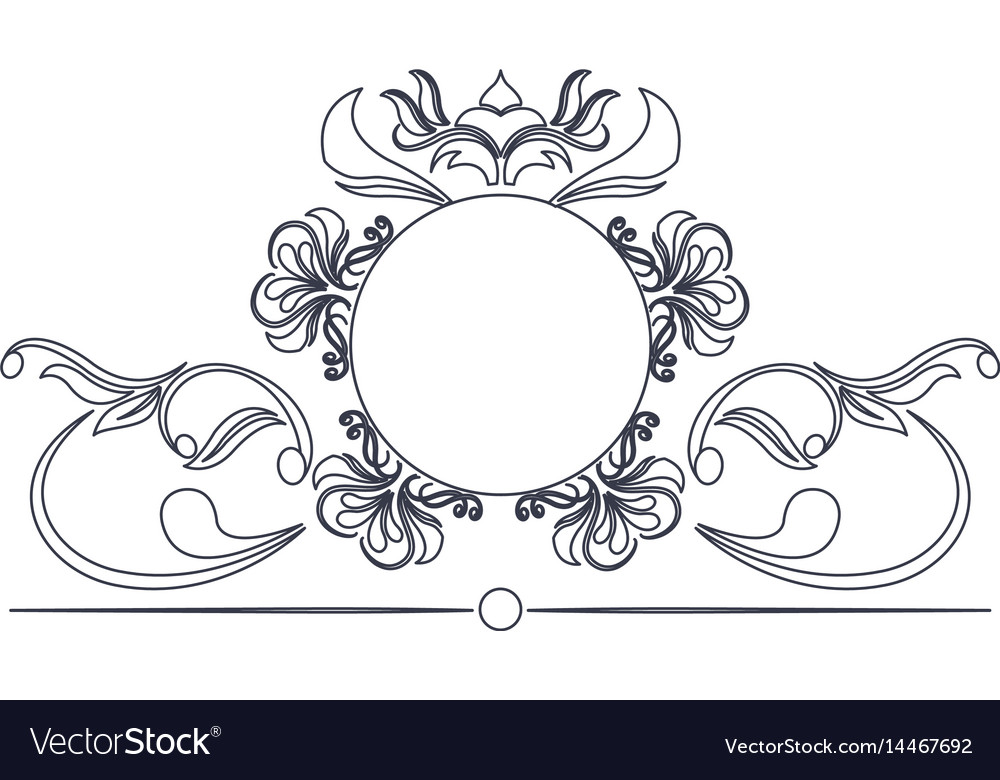 Detail Frame Kaligrafi Vector Nomer 25