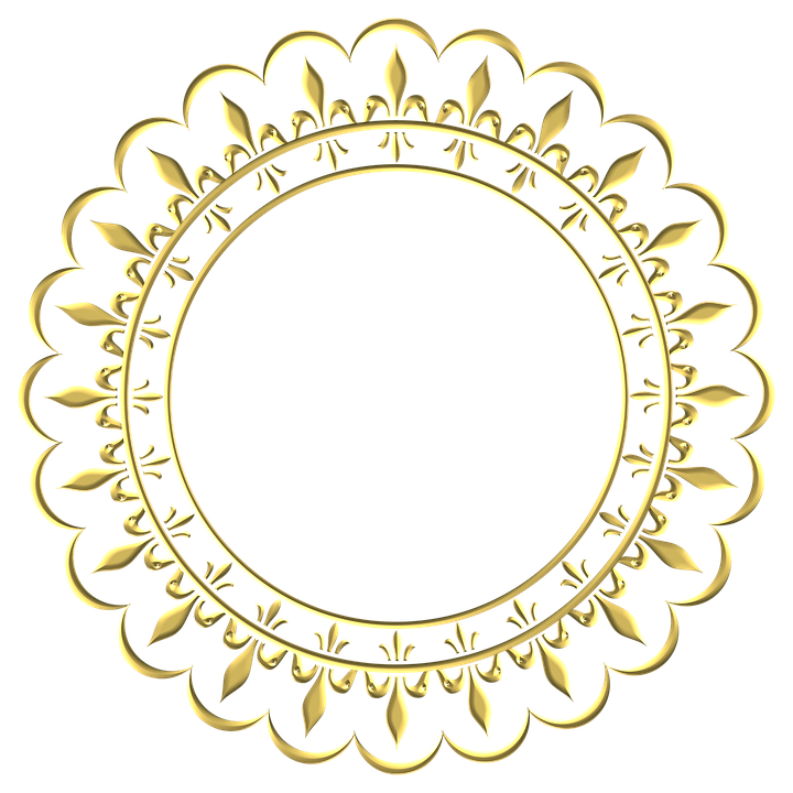 Detail Frame Lingkaran Gold Png Nomer 52