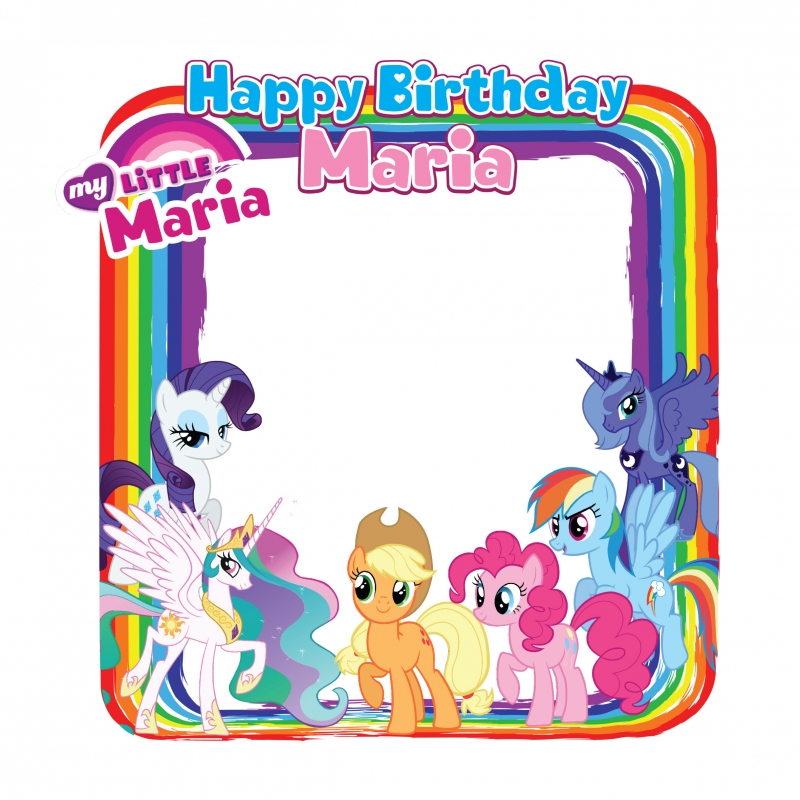 Detail Frame Little Pony Nomer 2