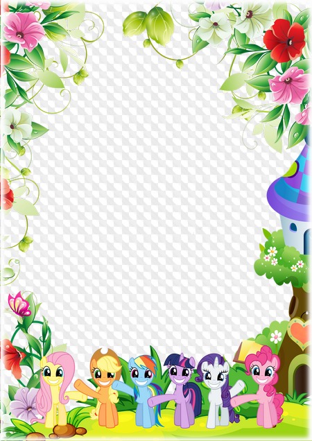 Detail Frame Little Pony Nomer 13