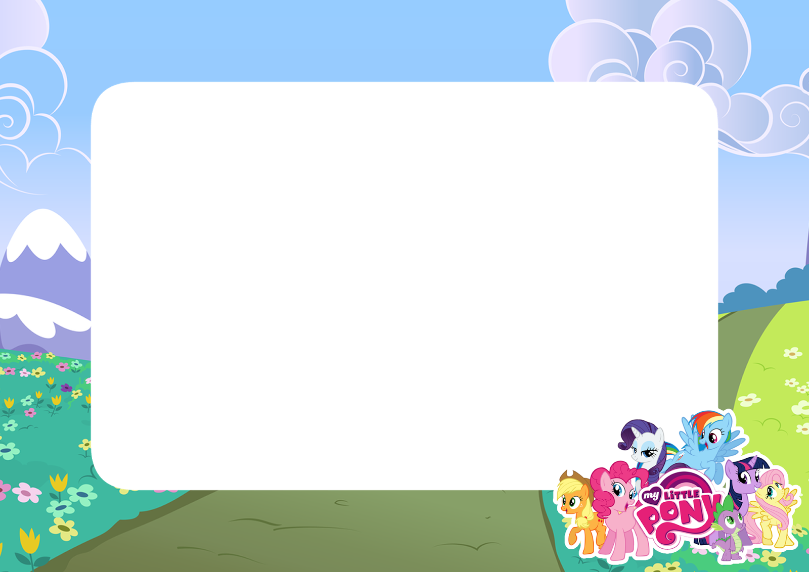 Detail Frame Little Pony Nomer 22