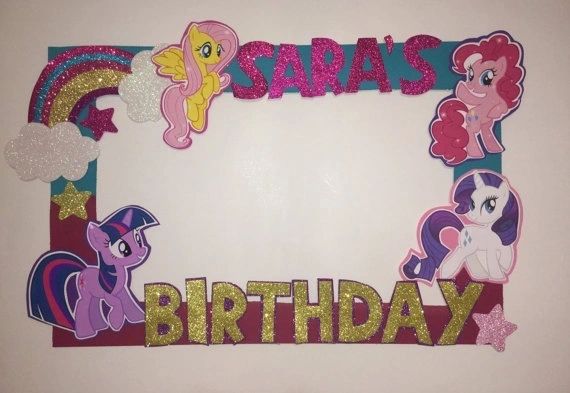 Detail Frame Little Pony Nomer 25