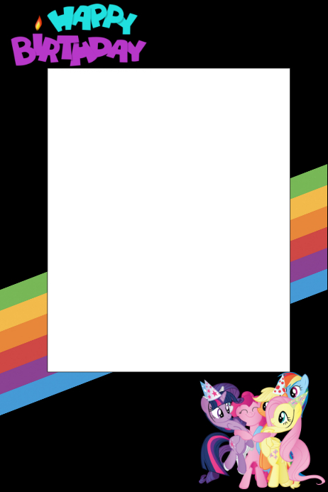 Detail Frame Little Pony Nomer 28