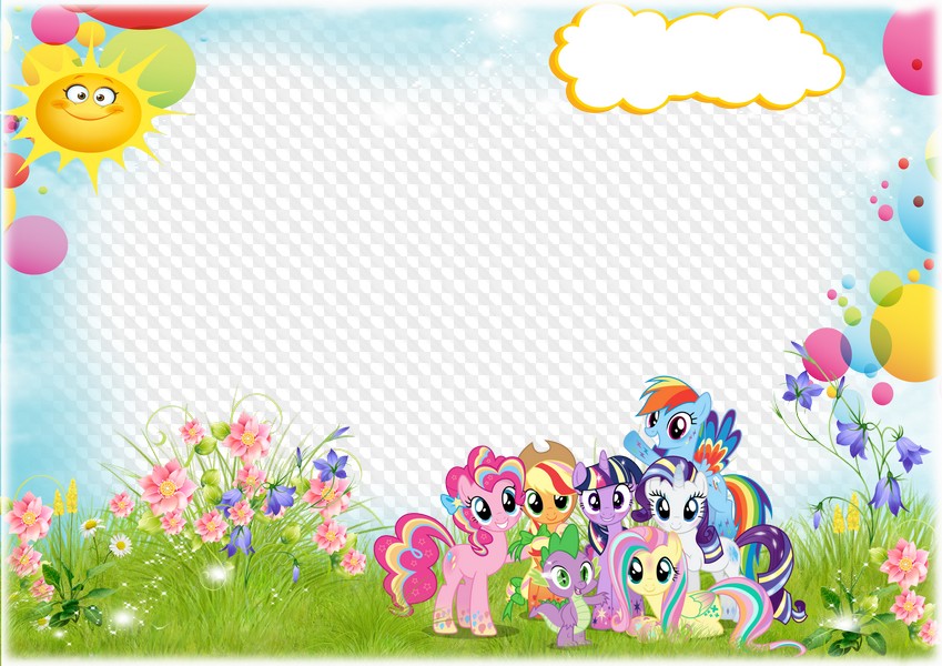 Detail Frame Little Pony Nomer 4