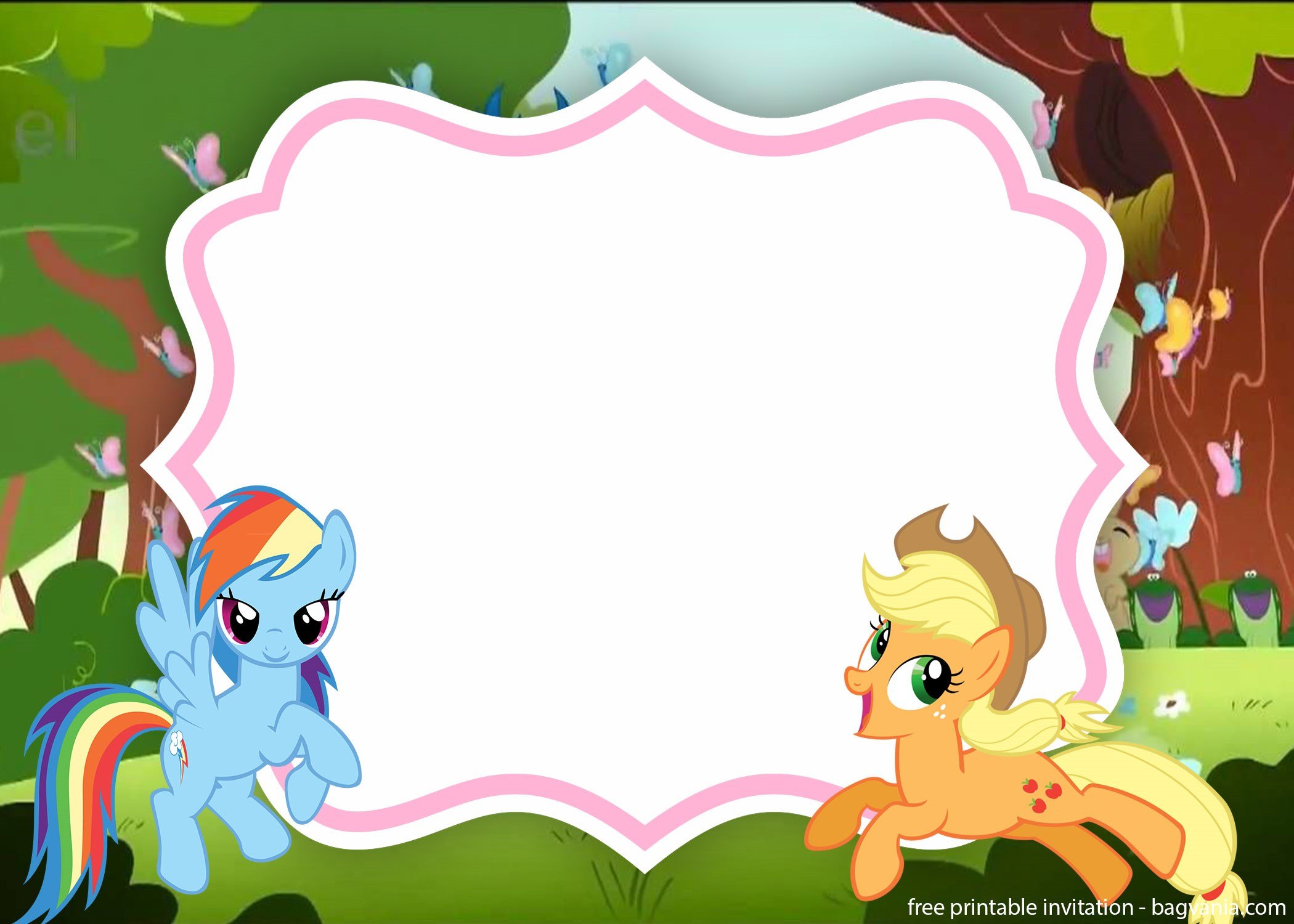 Detail Frame Little Pony Nomer 33