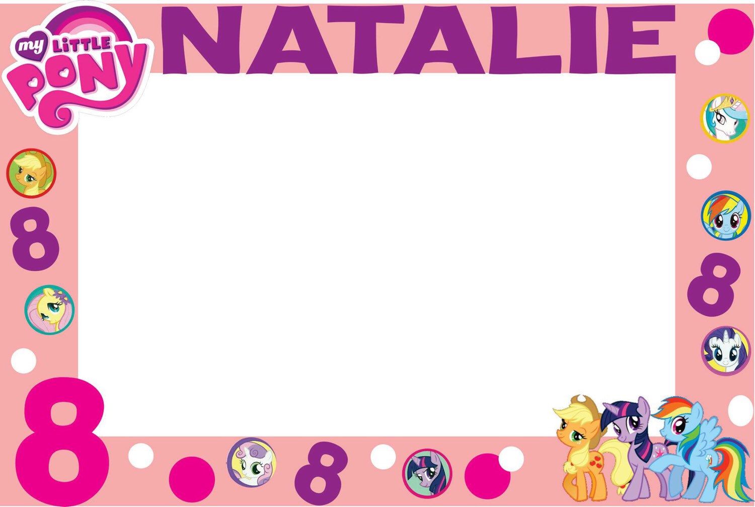 Detail Frame Little Pony Nomer 41