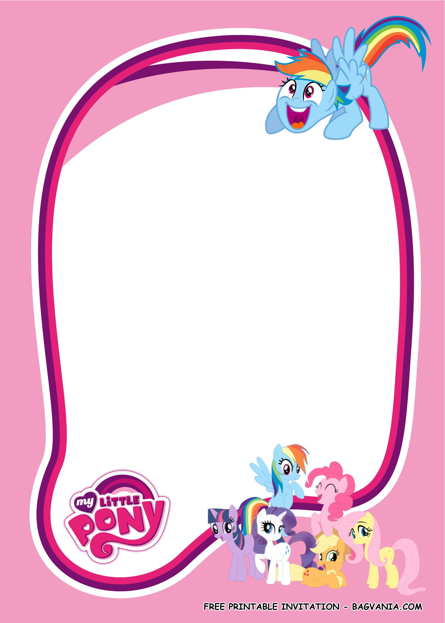 Detail Frame Little Pony Nomer 42