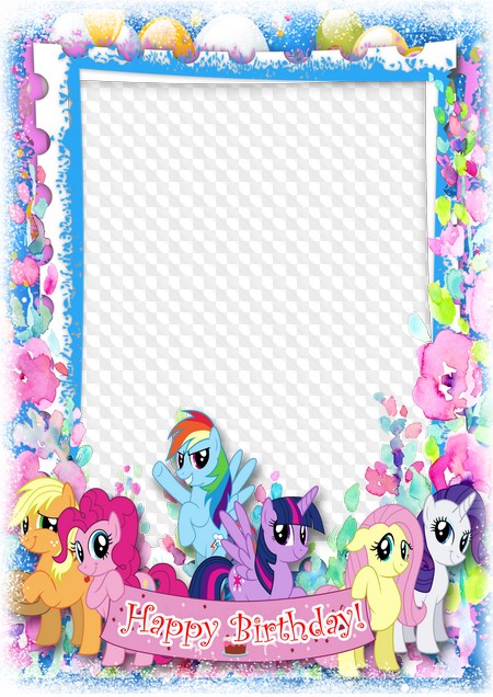 Detail Frame Little Pony Nomer 47