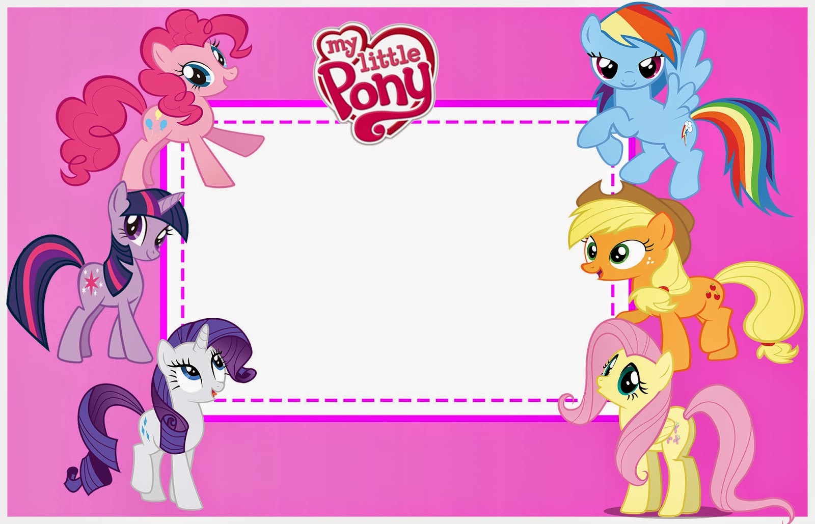 Detail Frame Little Pony Nomer 48