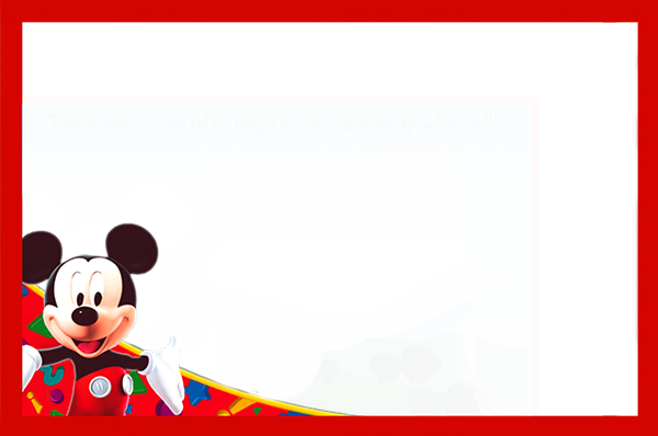 Detail Frame Mickey Mouse Png Nomer 8