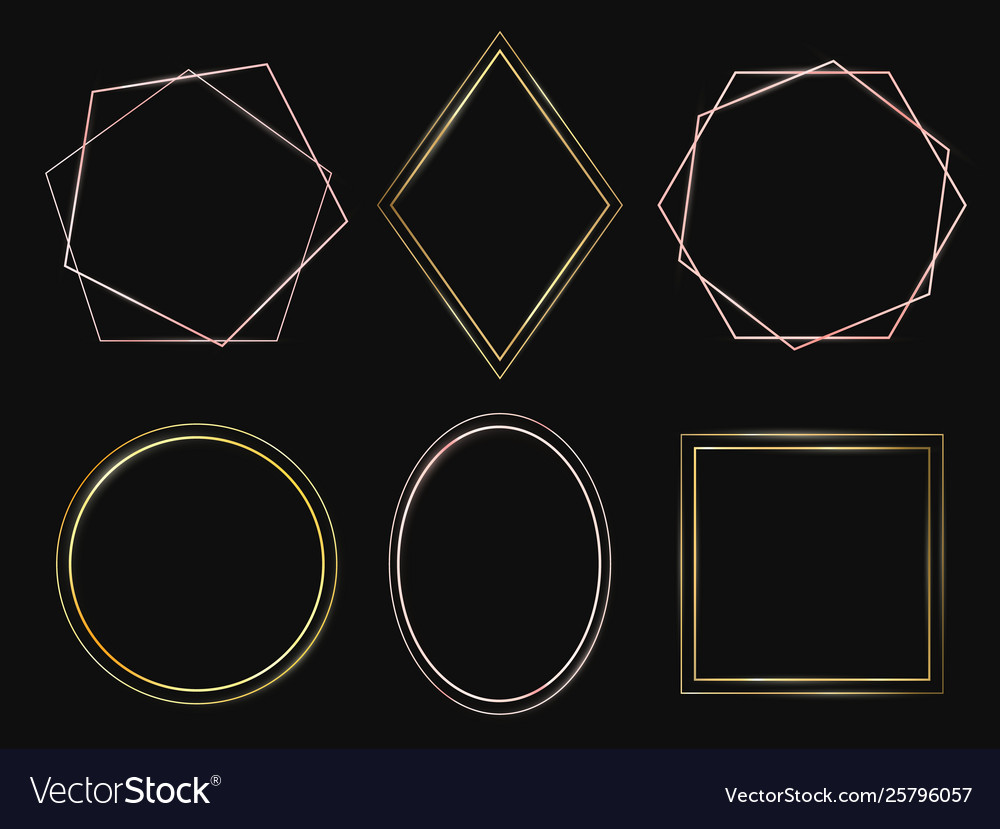 Detail Frame Minimalis Vector Nomer 13