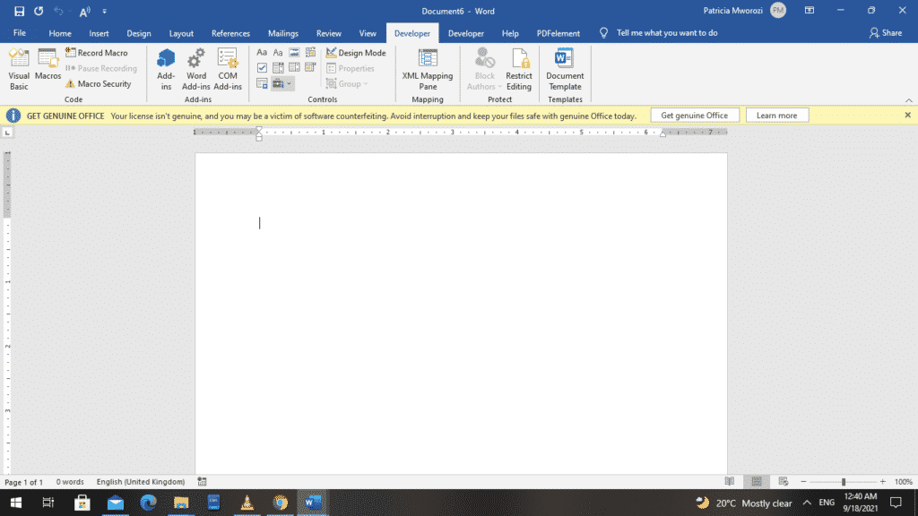 Detail Frame Ms Word Nomer 36