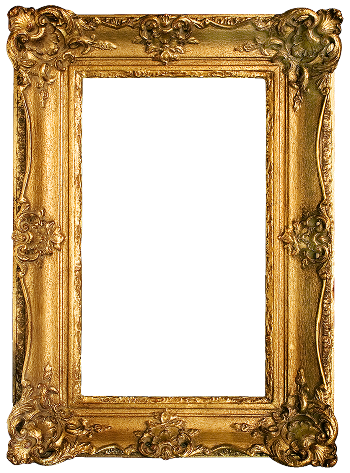 Detail Frame Photo Gold Nomer 13