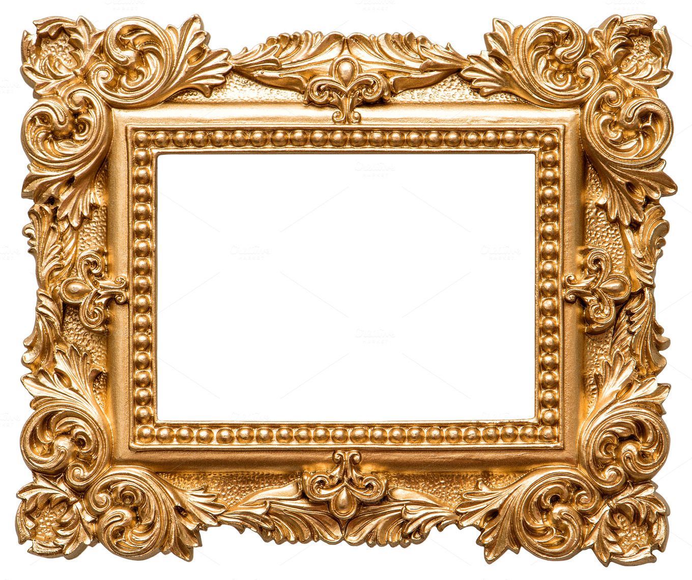 Detail Frame Photo Gold Nomer 21