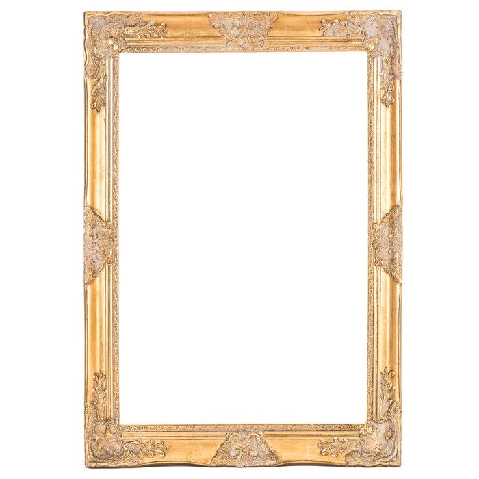 Detail Frame Photo Gold Nomer 24