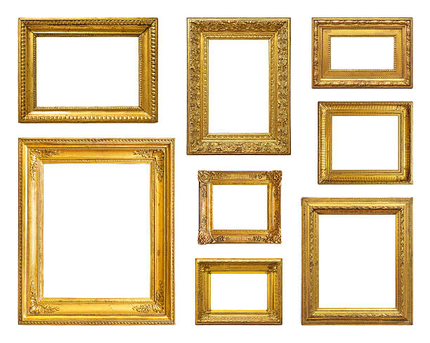 Detail Frame Photo Gold Nomer 30