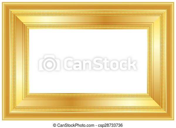 Detail Frame Photo Gold Nomer 34