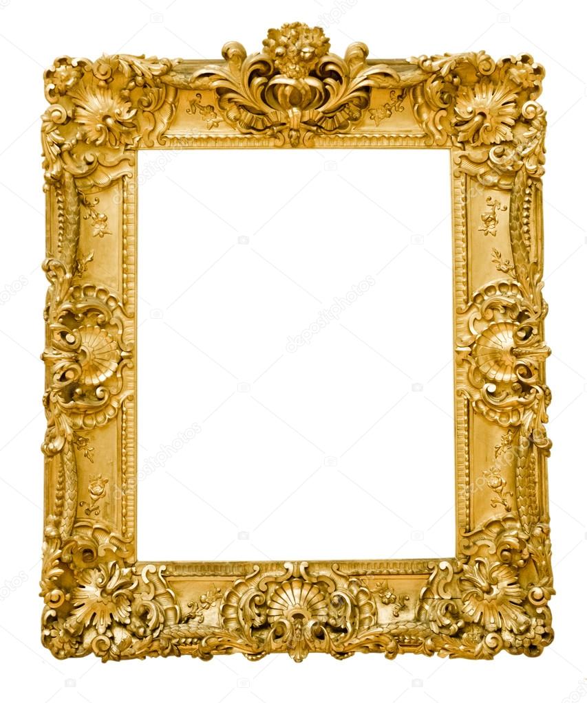 Detail Frame Photo Gold Nomer 37