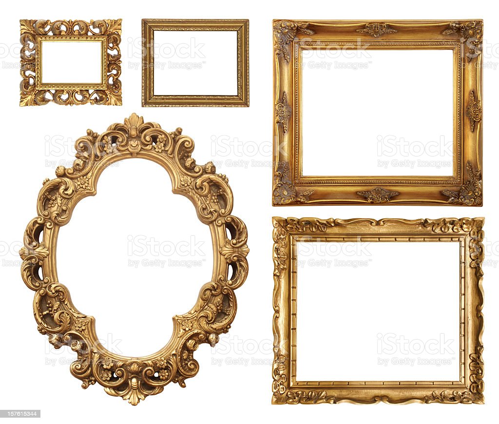 Detail Frame Photo Gold Nomer 49
