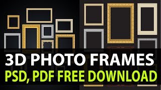 Detail Frame Photo Psd Free Download Nomer 22