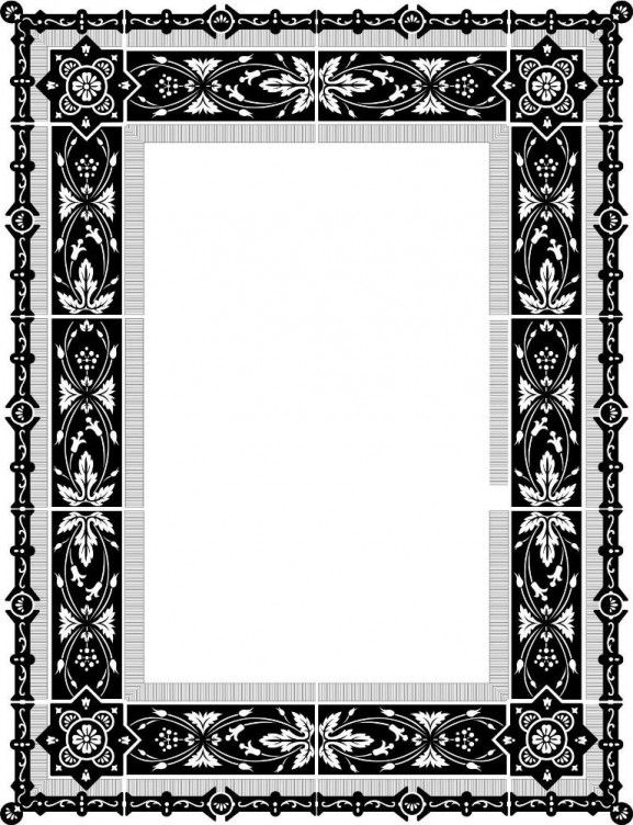 Detail Frame Piagam Vector Nomer 31
