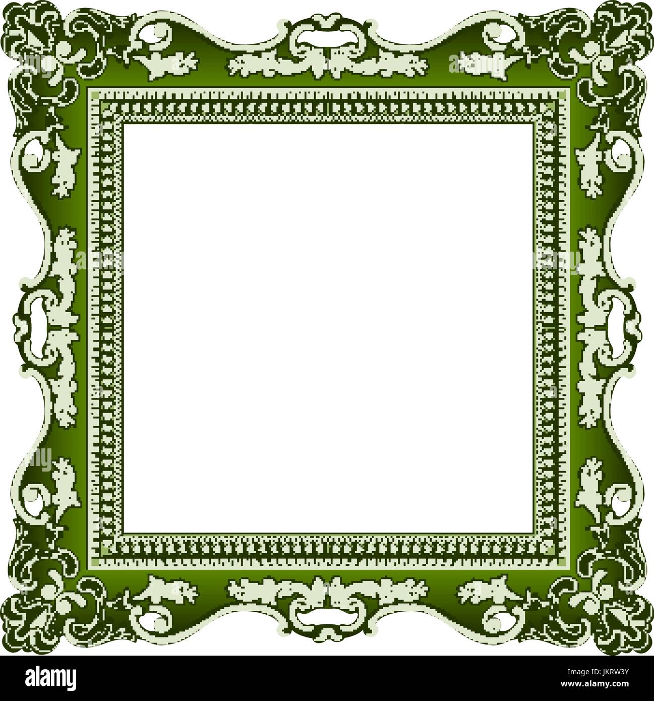 Detail Frame Piagam Vector Nomer 9