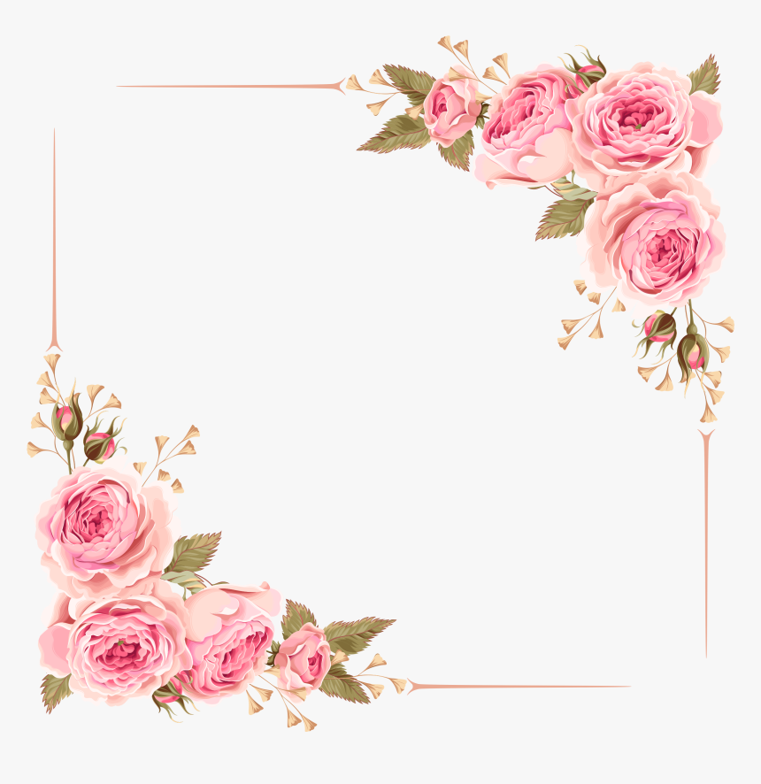 Frame Png Flower - KibrisPDR