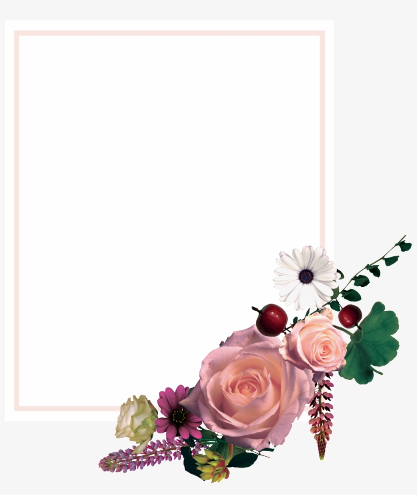 Detail Frame Png Flower Nomer 47