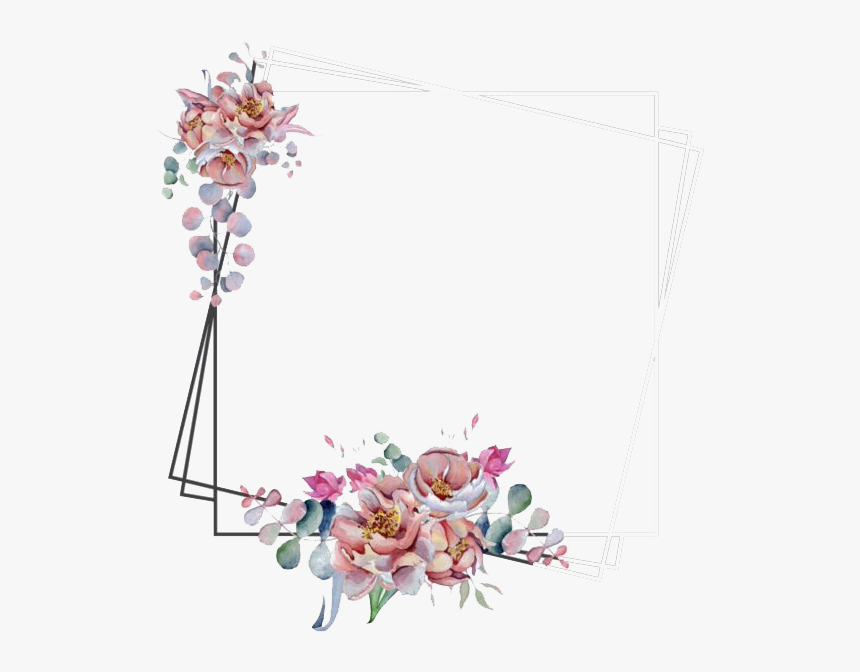 Detail Frame Png Flower Nomer 48