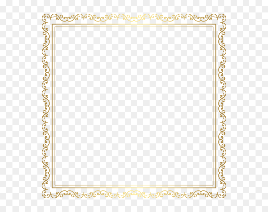 Detail Frame Png Gold Nomer 34