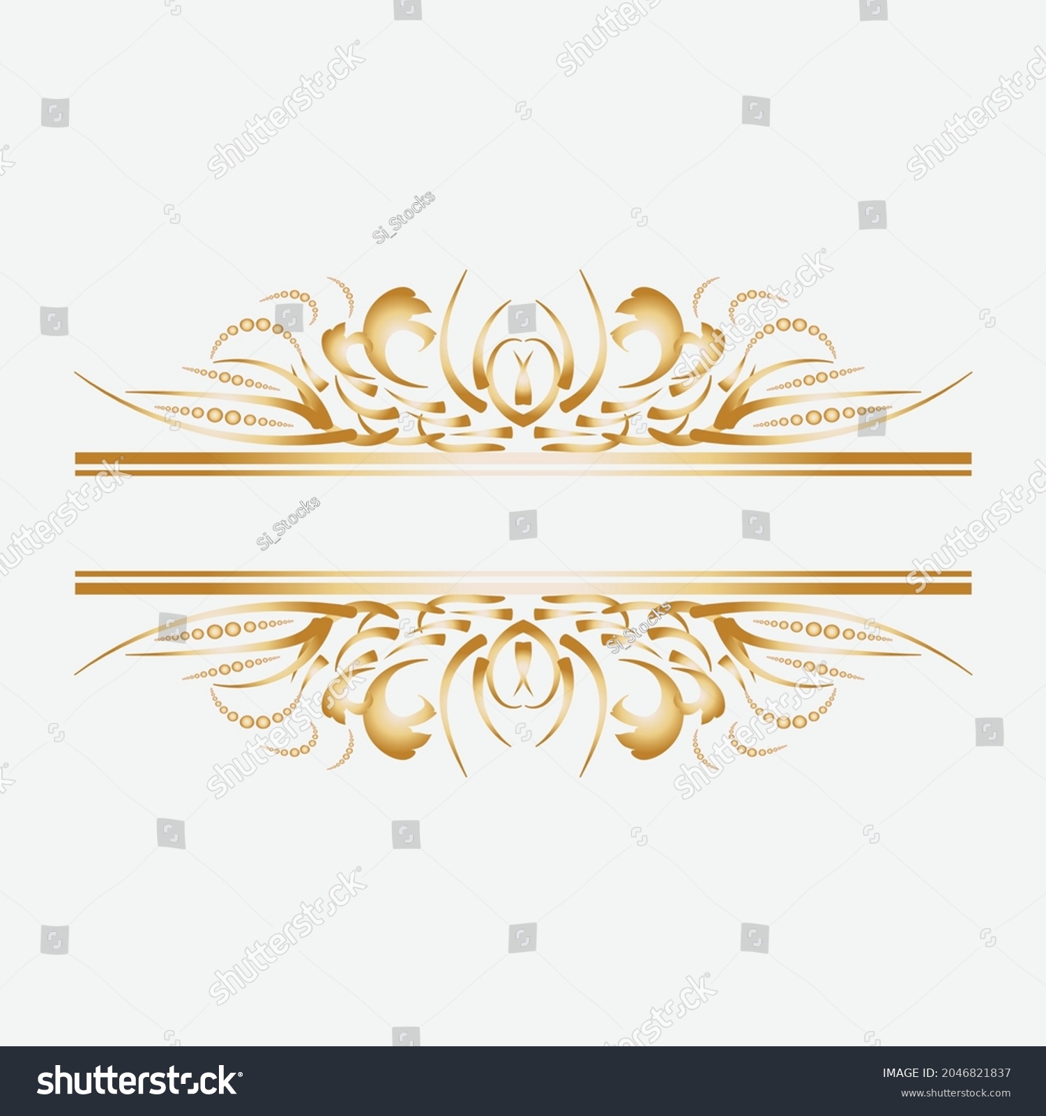 Detail Frame Png Gold Nomer 51