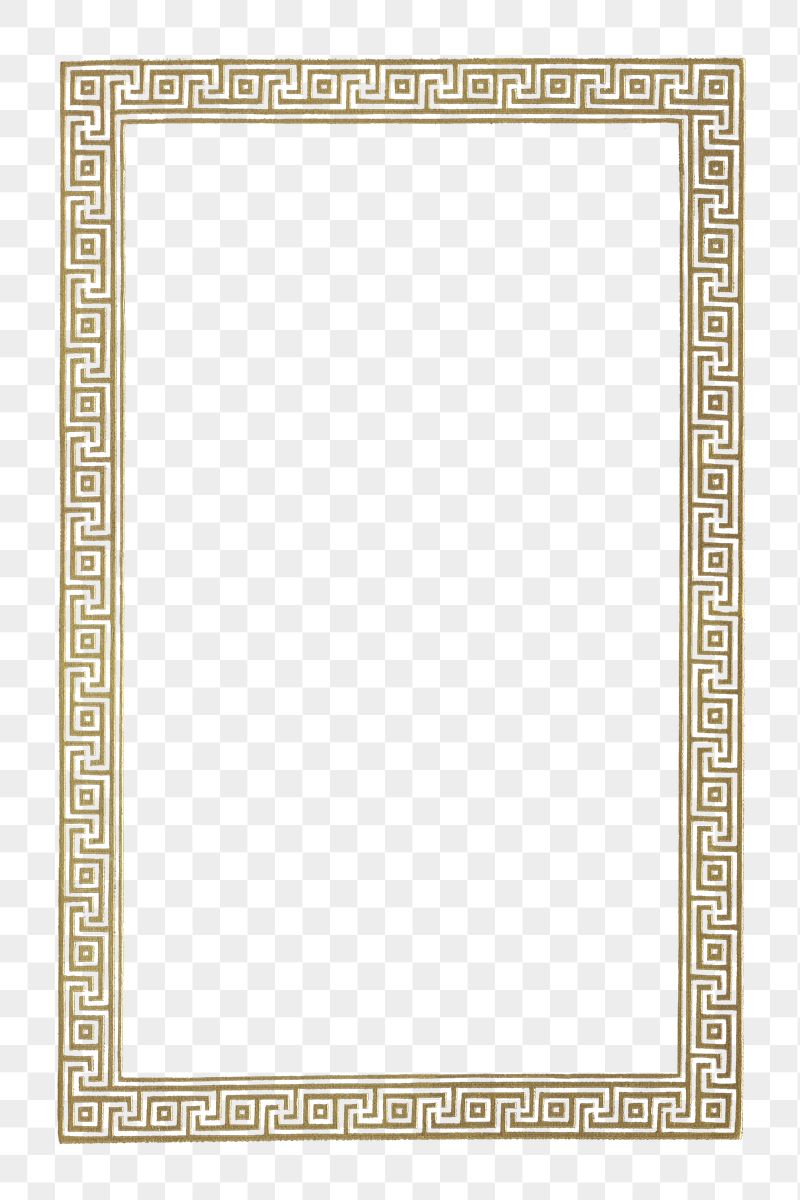 Detail Frame Png Gold Nomer 55