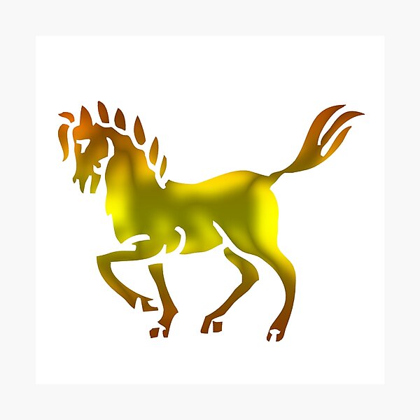 Detail Goldenes Pferd Nomer 9