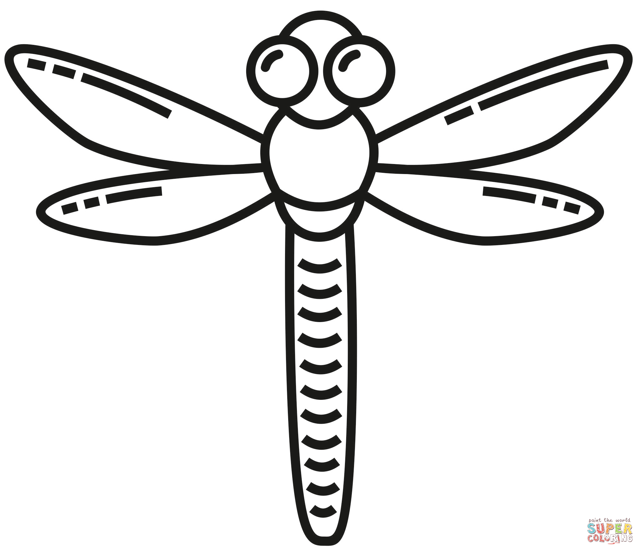 Detail Libelle Zeichnen Einfach Nomer 17