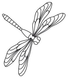 Detail Libelle Zeichnen Einfach Nomer 4