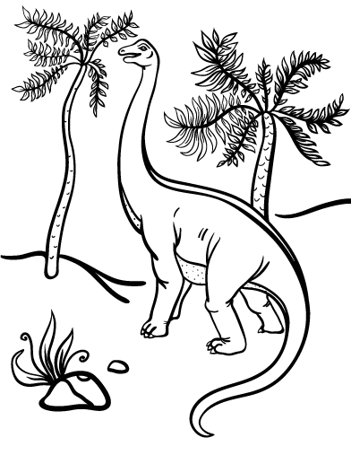 Detail Ausmalbild Spinosaurus Nomer 17