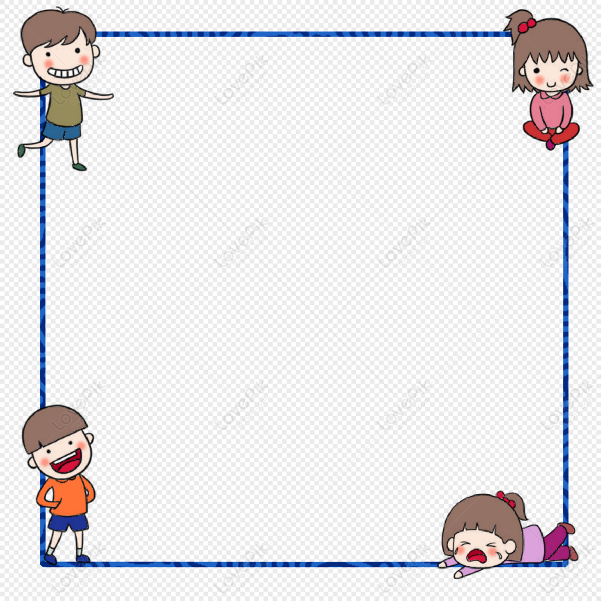 Detail Frame Png Lucu Nomer 52