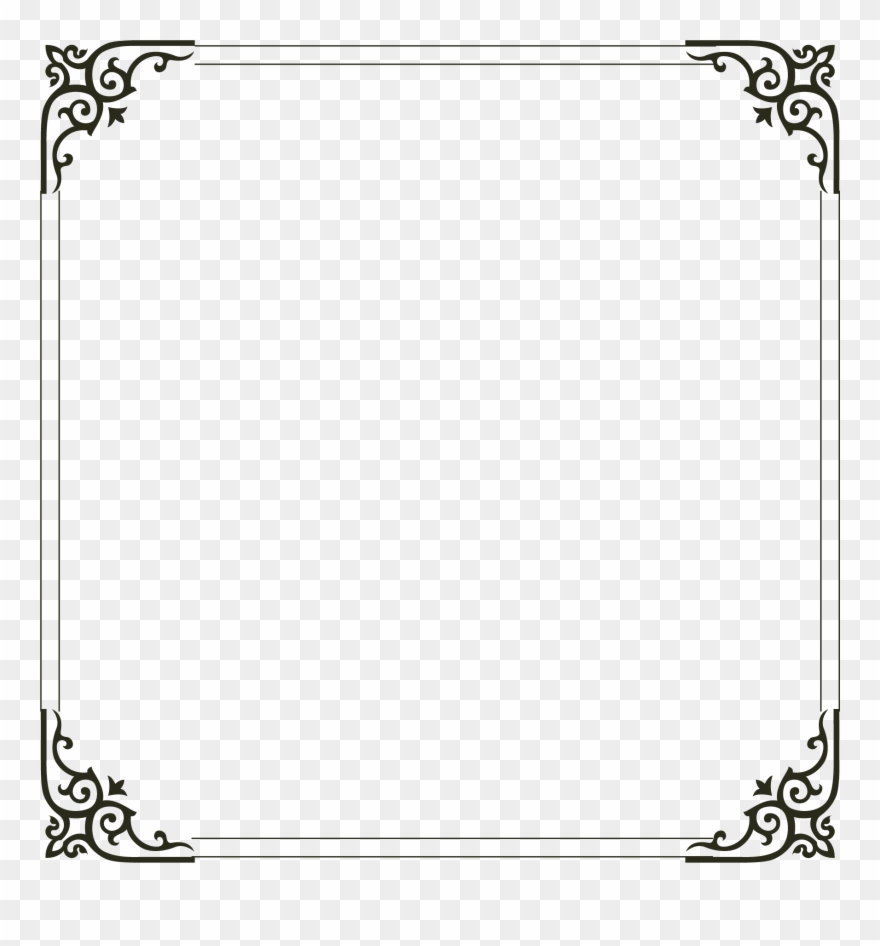 Detail Frame Png Simple Nomer 54