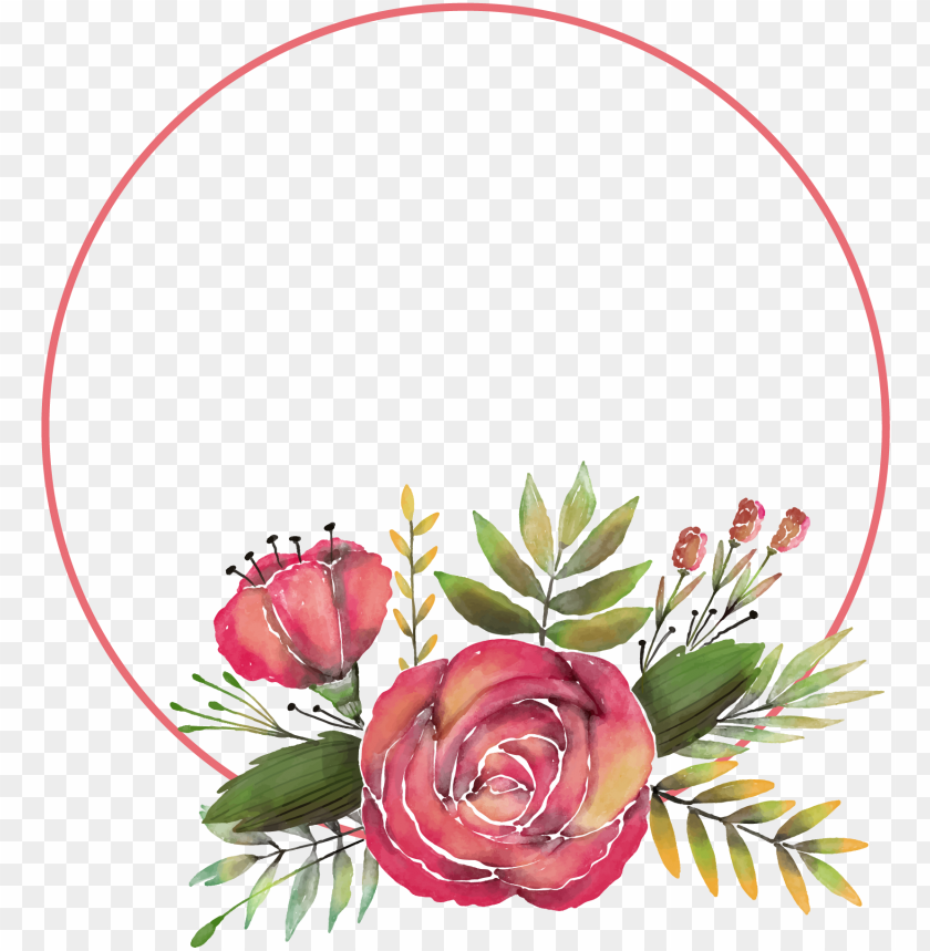Detail Frame Rose Png Nomer 17